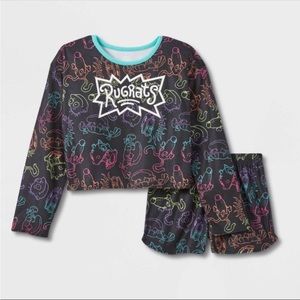 Rugrats 2pc Pajamas Girls Size 10